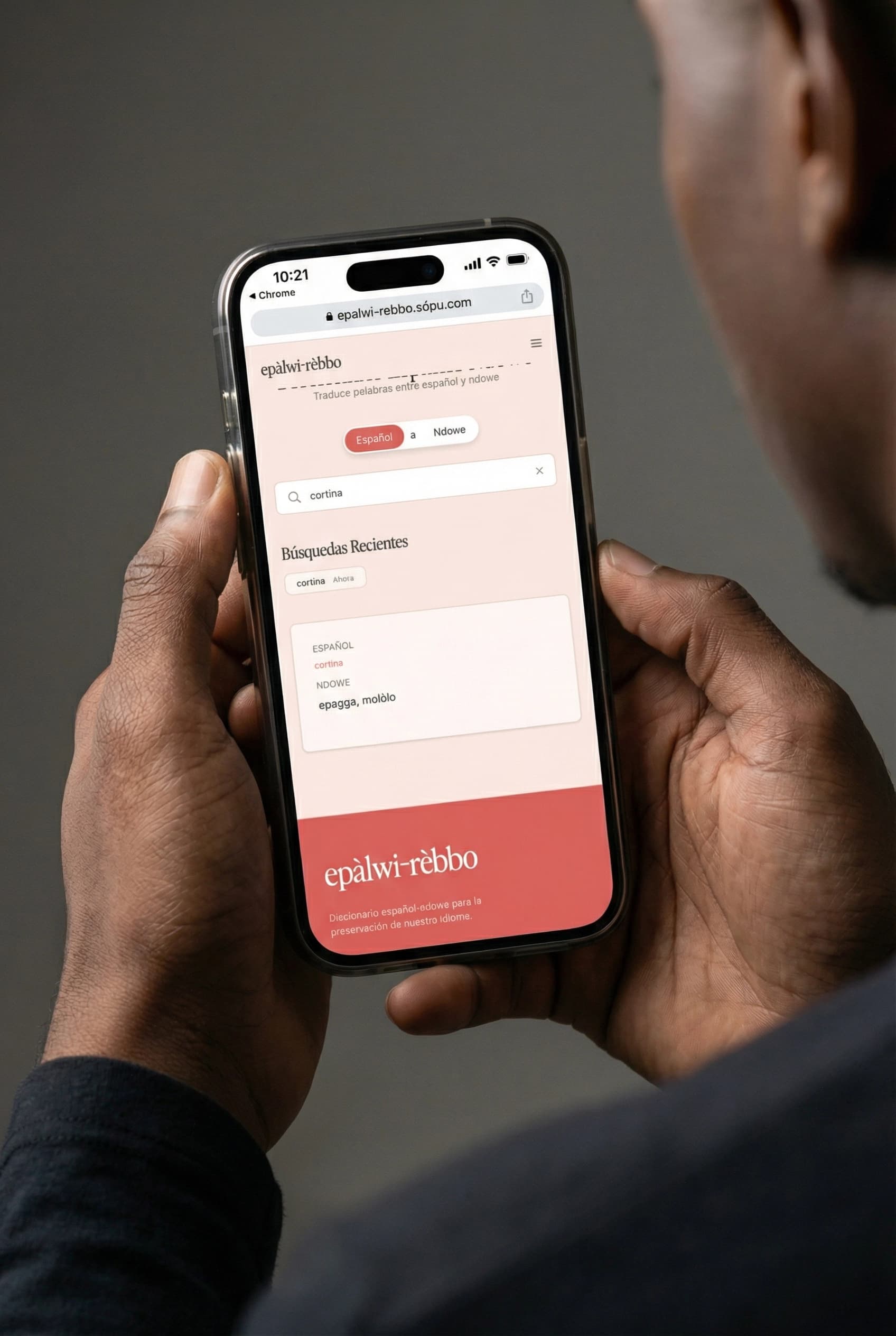 Epàlwi-Rebbó mobile view