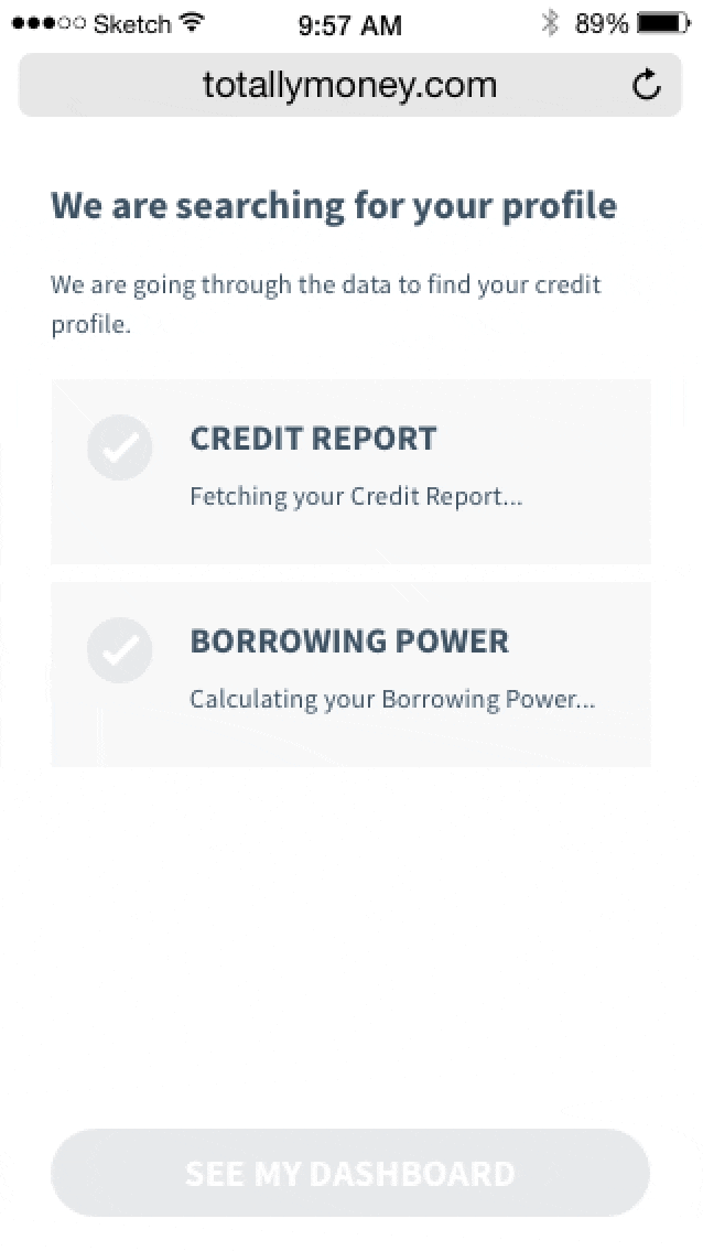 TotallyMoney experience